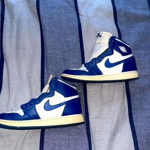 Jordan 1 Storm blue